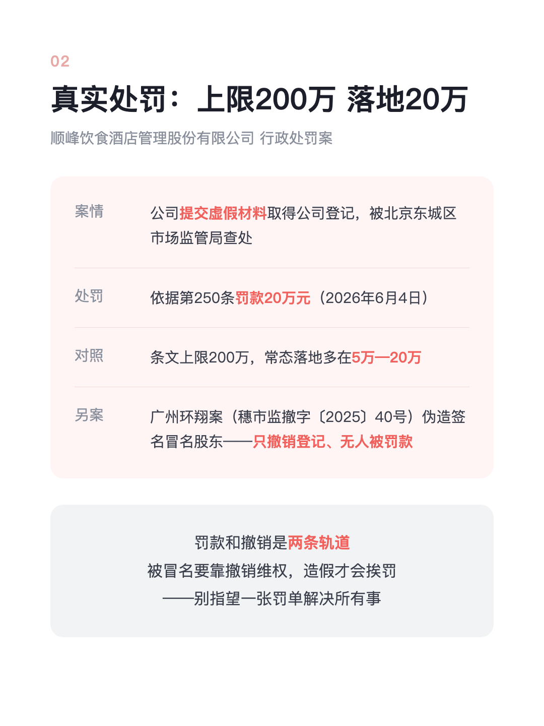 注册公司交假材料 罚款上限翻四倍 个人最高再罚30万 · p4.png